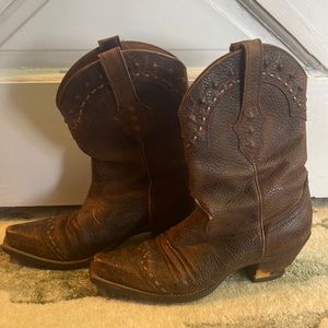 Vintage Ariat western cowboy boots size 7